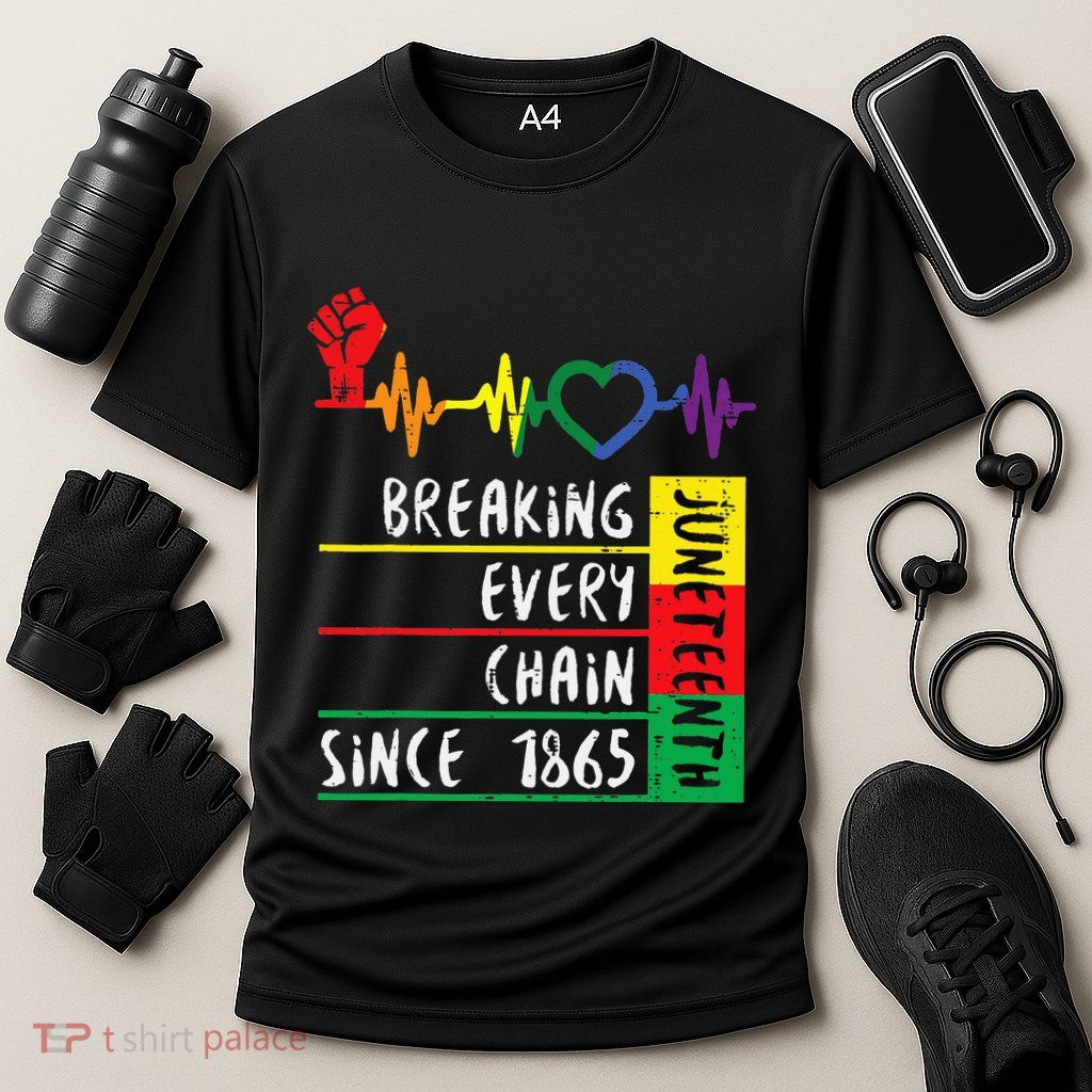 Juneteenth Breaking Every Chain Since 1865 Performance Shirt