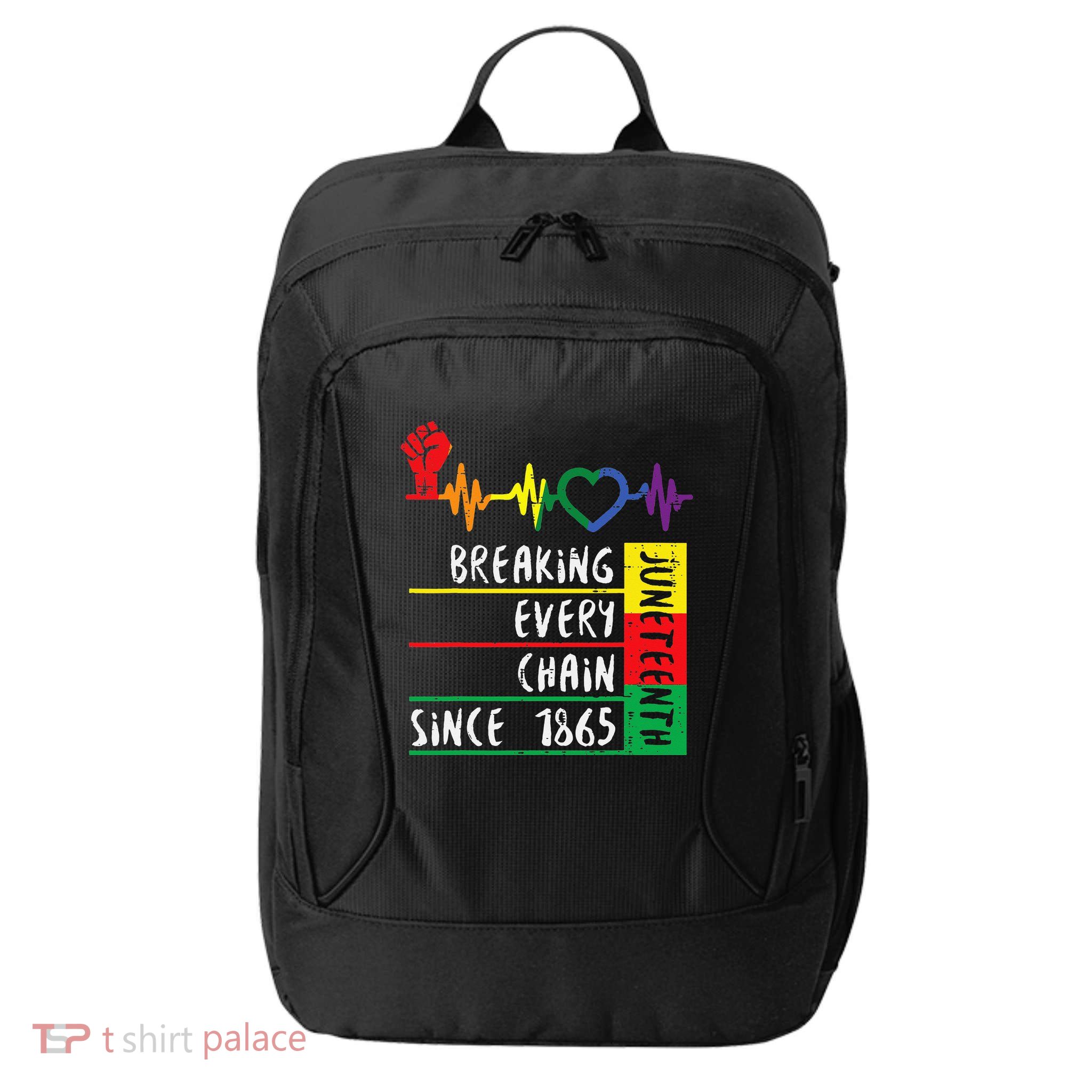 Juneteenth Breaking Every Chain Since 1865 City Backpack
