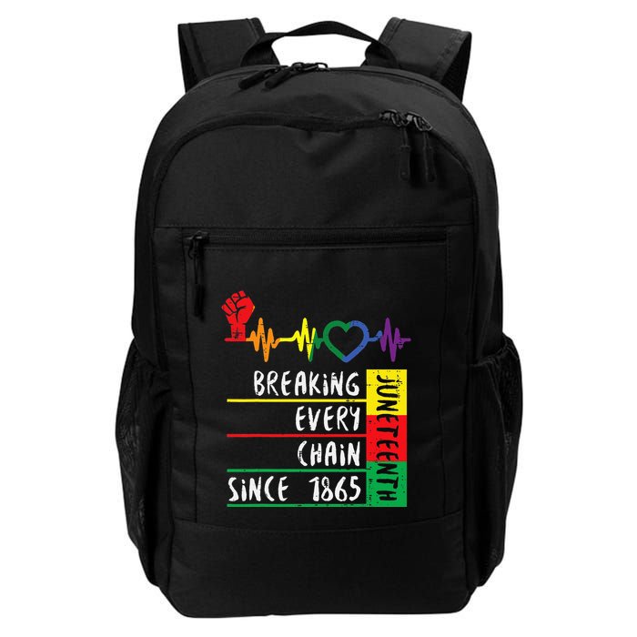 Juneteenth Breaking Every Chain Since 1865 Backpack