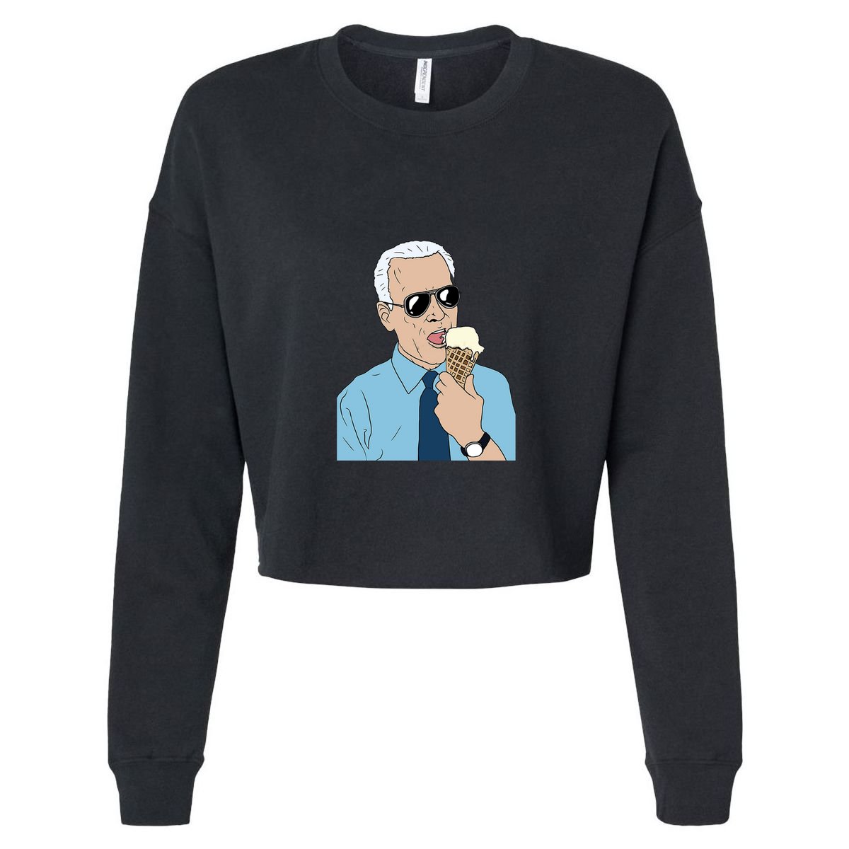 Joe Biden Eating Ice Cream Cool Comfort Performance Bucket Hat