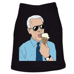 Joe Biden Eating Ice Cream Doggie Tank