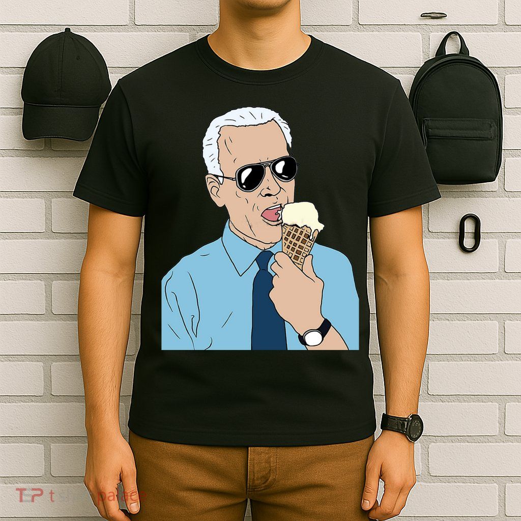 Joe Biden Eating Ice Cream T-Shirt
