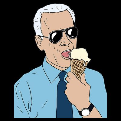 Joe Biden Eating Ice Cream T-Shirt