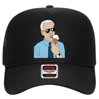 Joe Biden Eating Ice Cream Trucker Hat