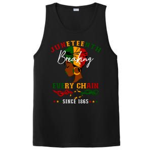 Juneteenth Breaking Every Chain Since 1865 For Women PosiCharge Competitor Tank