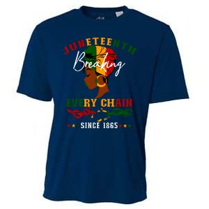 Juneteenth Breaking Every Chain Since 1865 For Women Cooling Performance Crew T-Shirt