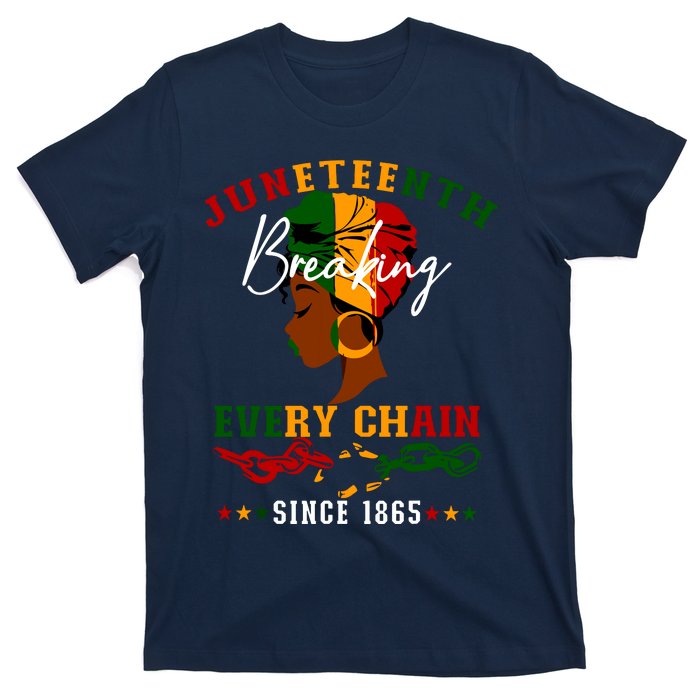 Juneteenth Breaking Every Chain Since 1865 For Women T-Shirt