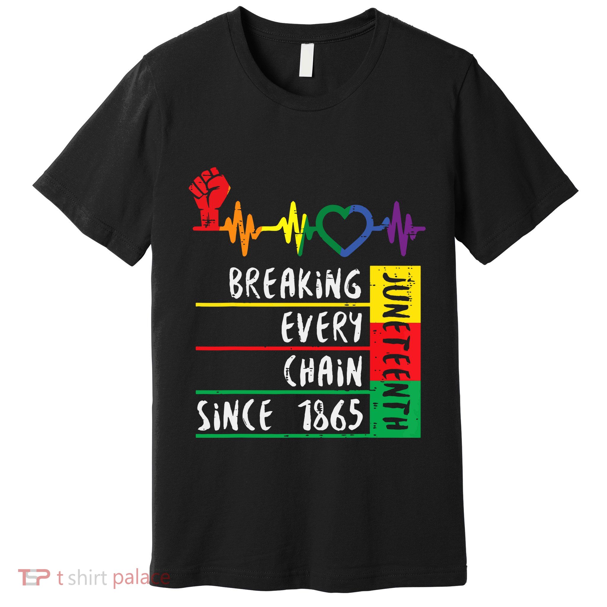 Juneteenth Breaking Every Chain Since 1865 Women Premium T-Shirt