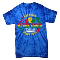 Juneteenth Breaking Every Chain Since 1865 Africa American Gift Tie-Dye T-Shirt