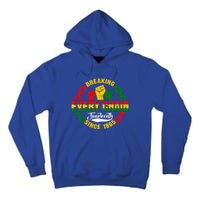 Juneteenth Breaking Every Chain Since 1865 Africa American Gift Tall Hoodie