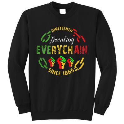 Juneteenth Break Every Chain Black History Remembrance Sweatshirt