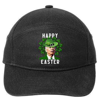 Joe Biden Easter Confused Funny St Patricks Day 7-Panel Snapback Hat