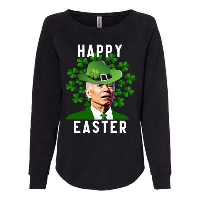 Joe Biden Easter Confused Funny St Patricks Day Womens California Wash Sweatshirt