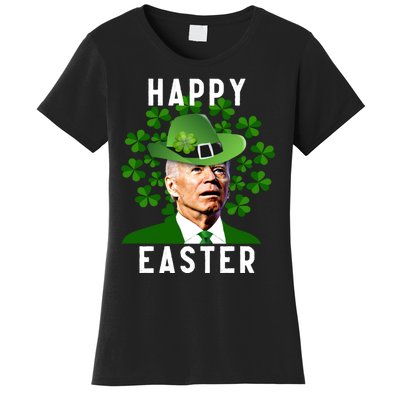 Joe Biden Easter Confused Funny St Patricks Day Women's T-Shirt