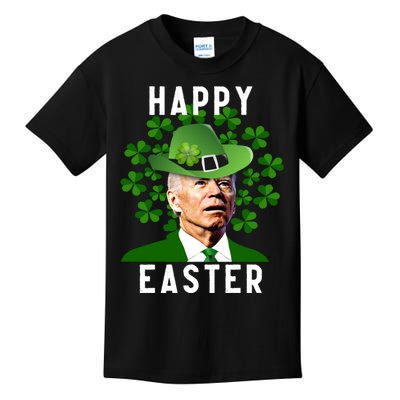 Joe Biden Easter Confused Funny St Patricks Day Kids T-Shirt