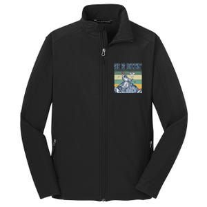 Jesus Basketball Easter Retro Faith Apparel Core Soft Shell Jacket