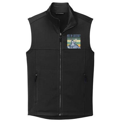 Jesus Basketball Easter Retro Faith Apparel Collective Smooth Fleece Vest