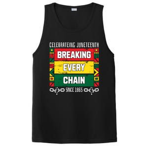 Junenth Breaking Every Chain Since 1865 Freedom Day Gift PosiCharge Competitor Tank