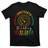 Juneteenth Breaking Every Chain Since 1865 T-Shirt