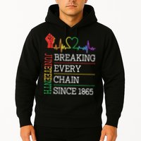 Juneteenth Breaking Every Chain Since 1865 Hoodie