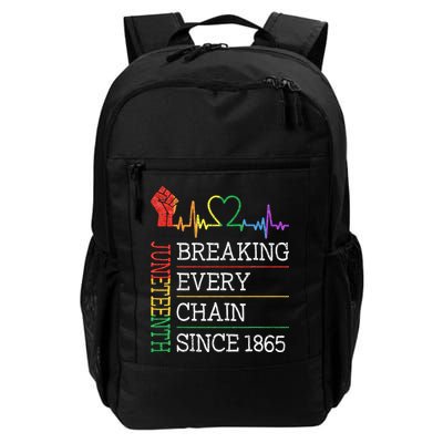 Juneteenth Breaking Every Chain Since 1865 Backpack
