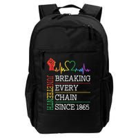 Juneteenth Breaking Every Chain Since 1865 Backpack