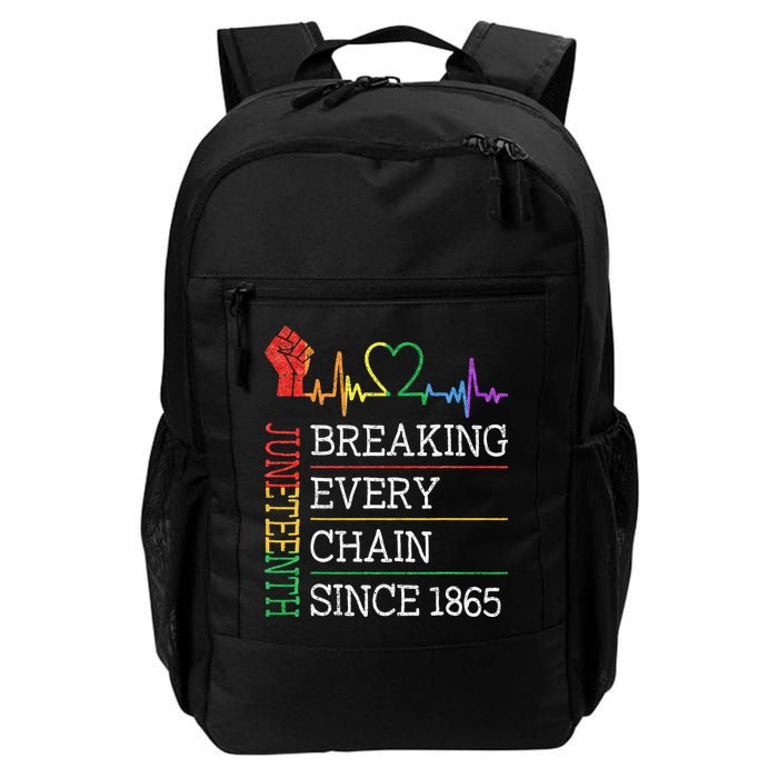 Juneteenth Breaking Every Chain Since 1865 Backpack