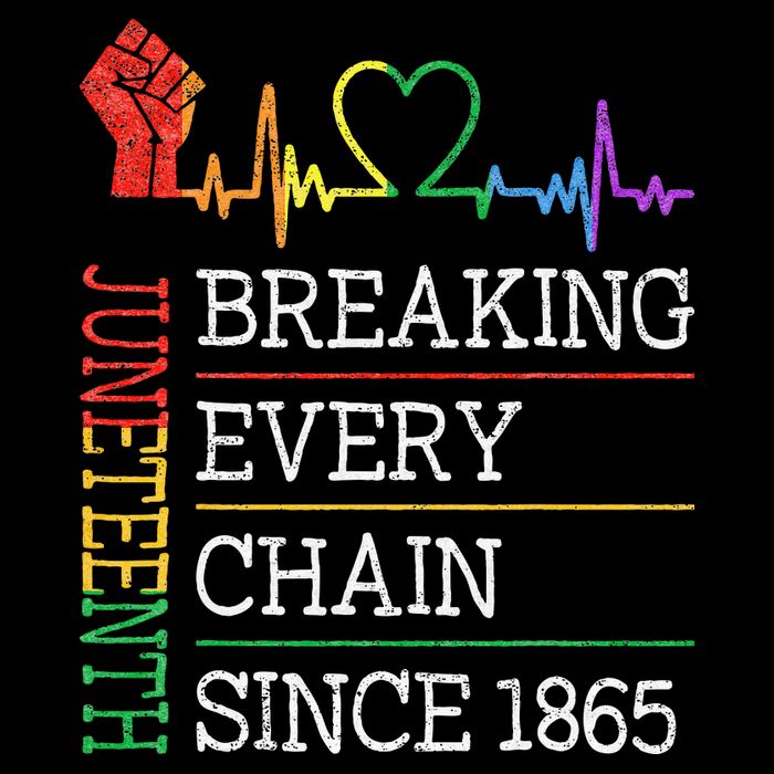Juneteenth Breaking Every Chain Since 1865 Backpack