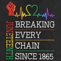 Juneteenth Breaking Every Chain Since 1865 Beanie