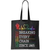 Juneteenth Breaking Every Chain Since 1865 Bag