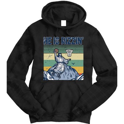 Jesus Basketball Easter Retro Faith Tie Dye Hoodie