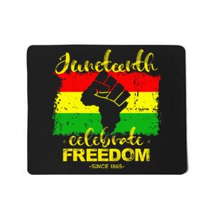 Juneteenth Breaking Every Chain Since 1865 Mousepad