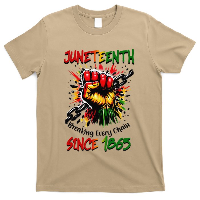 Juneteenth Breaking Every Chain T-Shirt