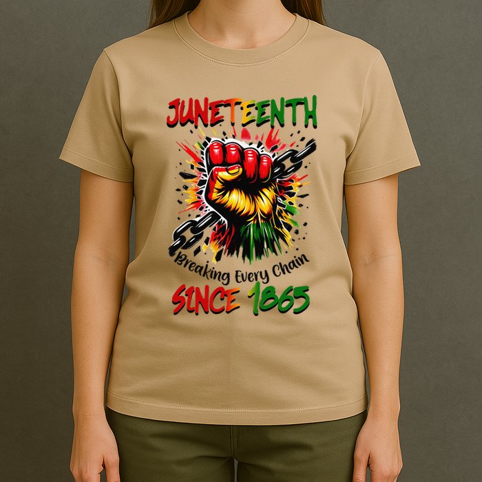 Juneteenth Breaking Every Chain T-Shirt