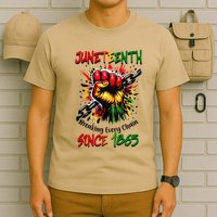Juneteenth Breaking Every Chain T-Shirt