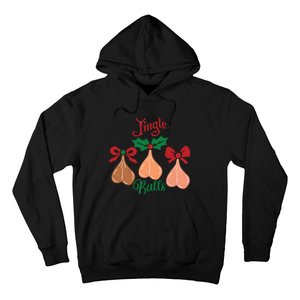 Jingle Balls Funny Christmas Adult Joke Dirty Talk Couple Hoodie