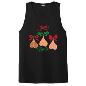 Jingle Balls Funny Christmas Adult Joke Dirty Talk Couple PosiCharge Competitor Tank