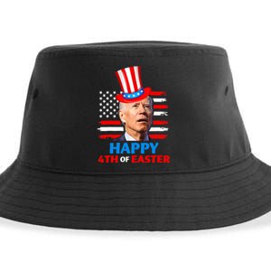 Joe Biden Funny 4th Of July Happy 4th Of Easter Confuse Sustainable Bucket Hat