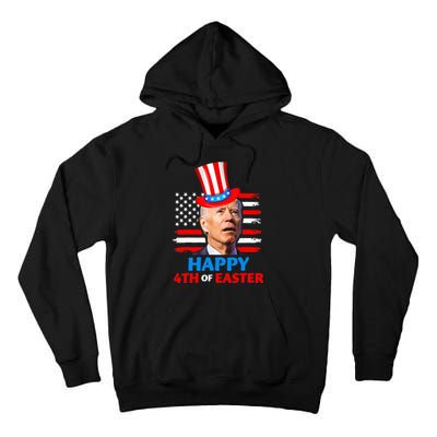 Joe Biden Funny 4th Of July Happy 4th Of Easter Confuse Tall Hoodie