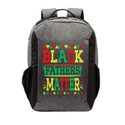 Juneteenth Black Fathers Matter Dad Pride Fathers Day Dad Vector Backpack