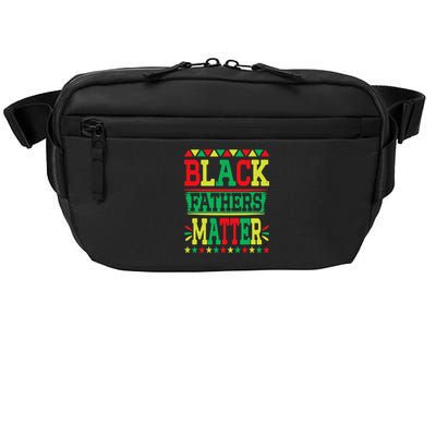 Juneteenth Black Fathers Matter Dad Pride Fathers Day Dad Crossbody Pack