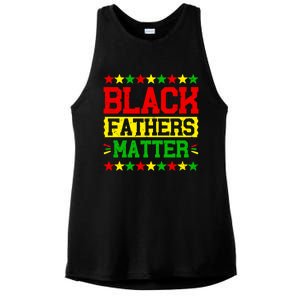 Juneteenth Black Fathers Dad Black History Father’s Day Great Gift Ladies PosiCharge Tri-Blend Wicking Tank