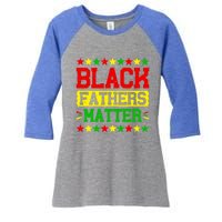 Juneteenth Black Fathers Dad Black History Father’s Day Great Gift Women's Tri-Blend 3/4-Sleeve Raglan Shirt