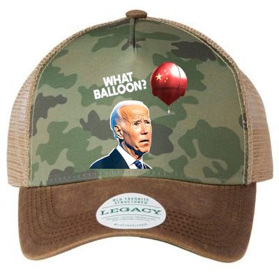 Joe Biden Funny Chinese Spy Balloon What Balloon Legacy Tie Dye Trucker Hat