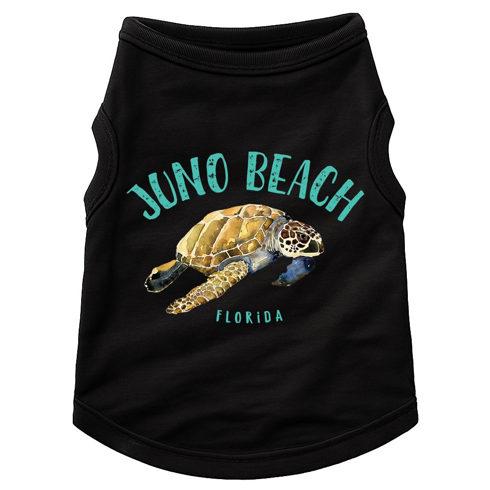 Juno Beach Florida Sea Turtle Design Doggie Tank