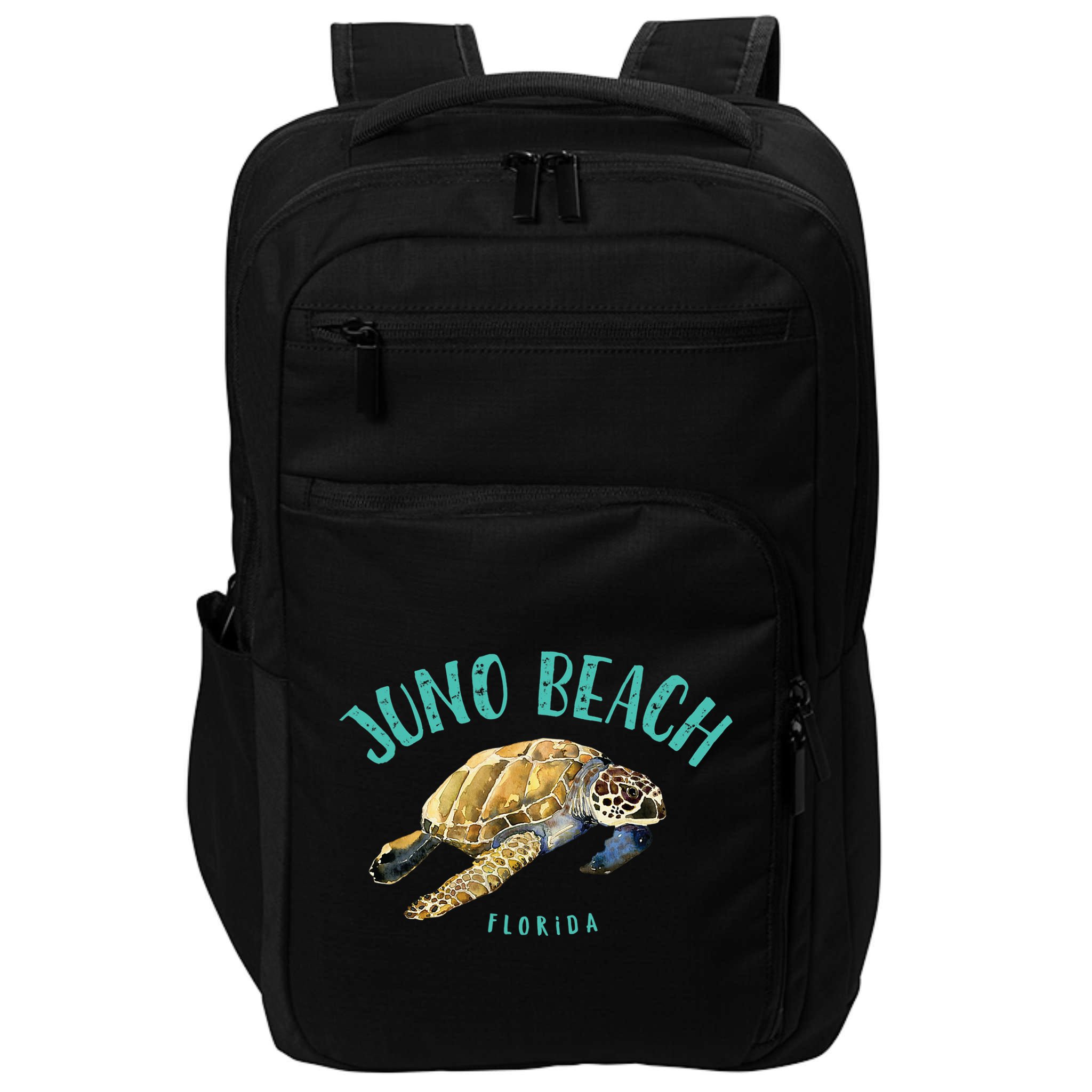 Juno Beach Florida Sea Turtle Design Impact Tech Backpack