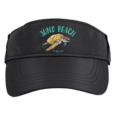 Juno Beach Florida Sea Turtle Design Adult Drive Performance Visor