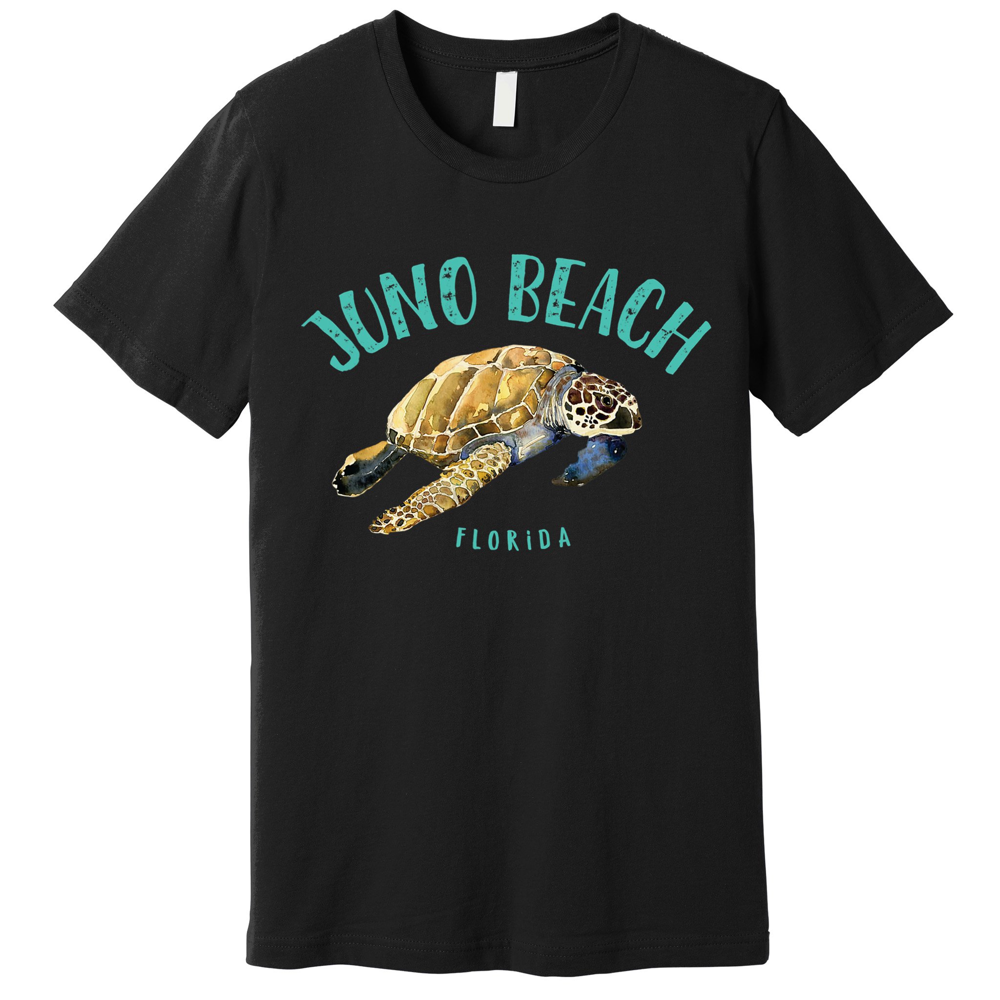 Juno Beach Florida Sea Turtle Design Premium T-Shirt