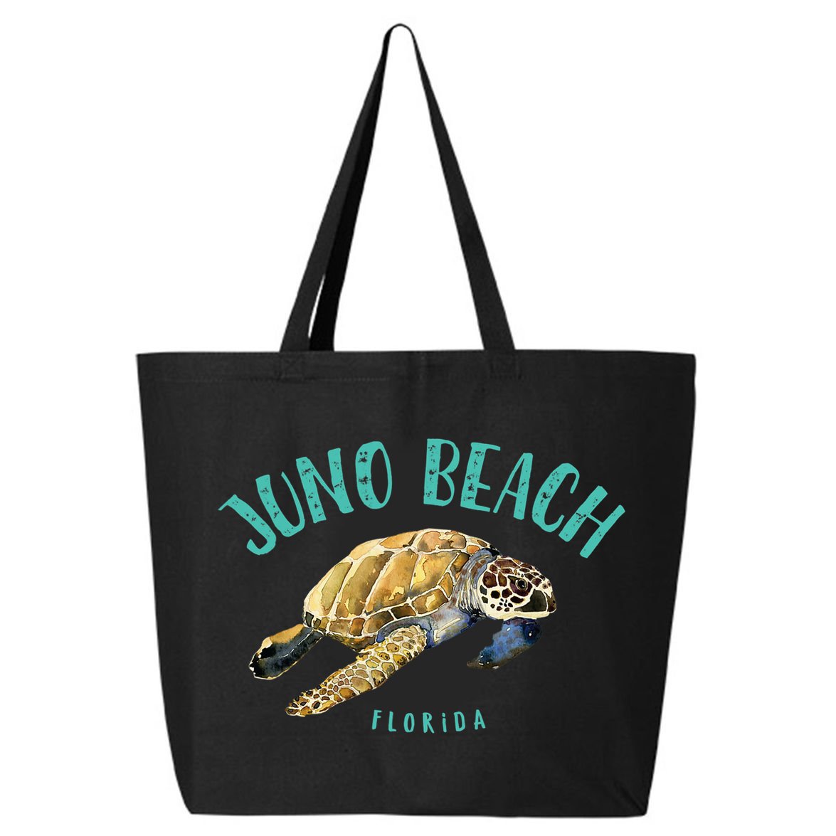 Juno Beach Florida Sea Turtle Design 25L Jumbo Tote