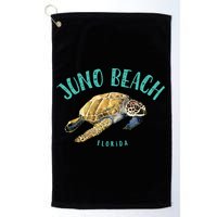 Juno Beach Florida Sea Turtle Design Golf Towel